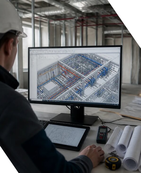 Создание BIM модели инженерных сетей для объектов в Нижнем Тагиле